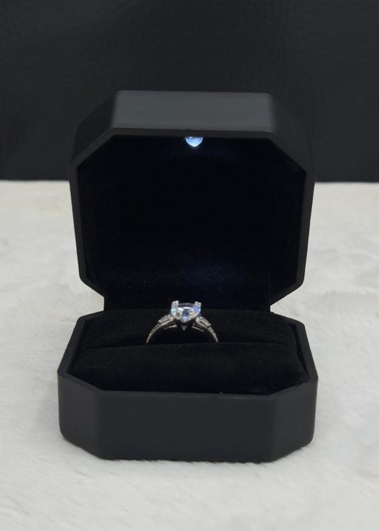Diamond Shape Luxury Quality Adjustable Ring