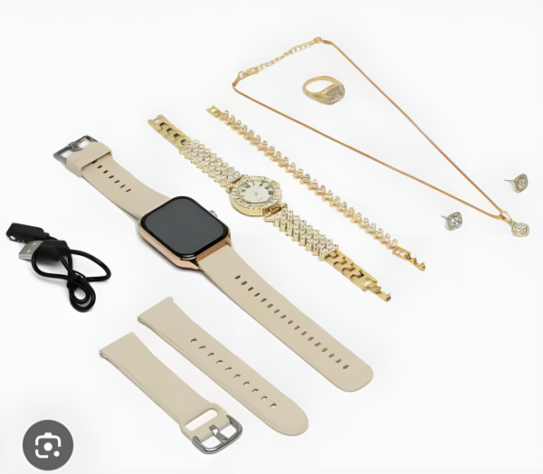 A58 Plus 6 In 1 – Smartwatch For Women | Best Quality Smart Watch For Girls | Perfect For Gift – Random Color